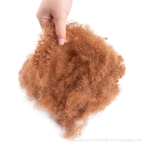 BLT wholesale bulk hair afro kinky bulk human hair #30 salt and pepper hair